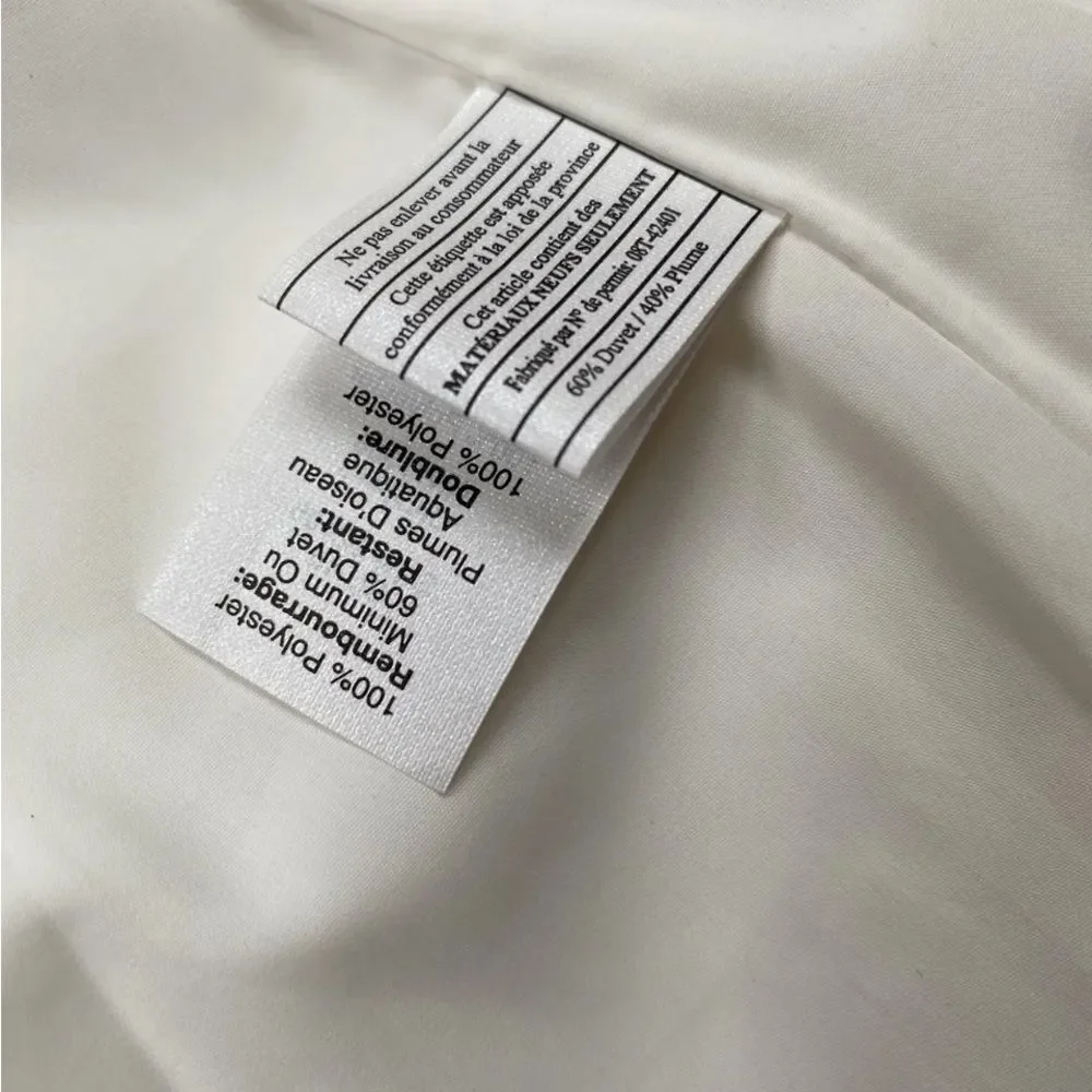 J CREW Women Cream Quilted Full Zip Puffer Vest Size XXS - Picture 12 of 13